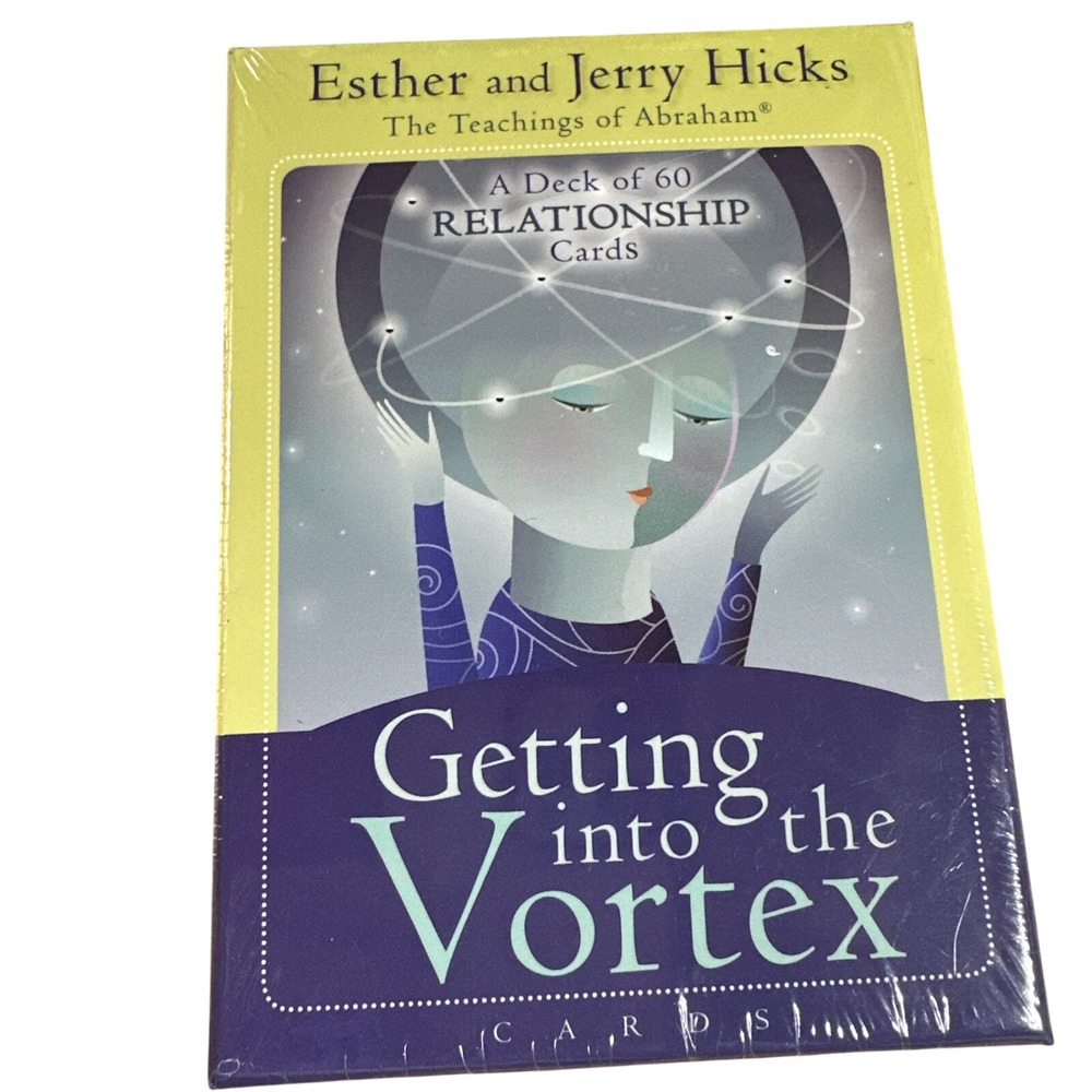 NEW Getting into the Vortex Ester Jerry Hicks Relationship Cards Oracle Tarot A+